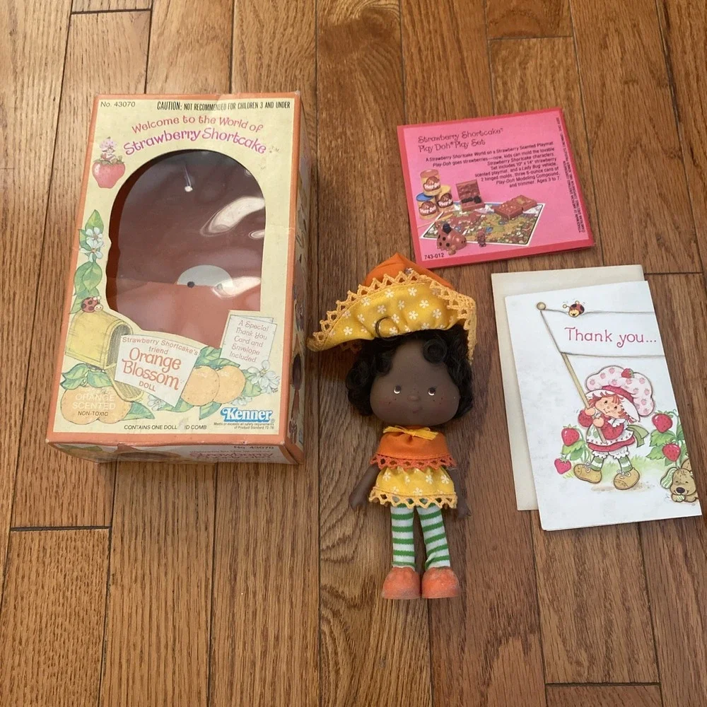 VTG Kenner Strawberry Shortcake Orange Blossom Doll 1980 -‎ (43070)